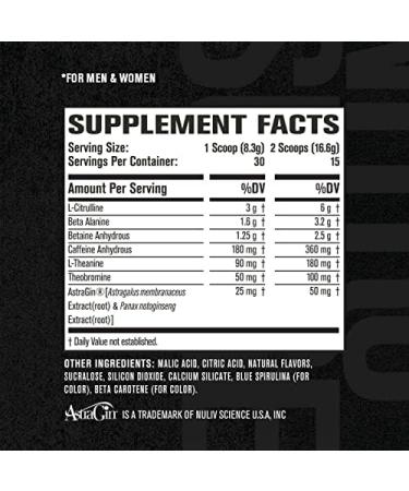 NITROSURGE Pre Workout Supplement - Green Apple Flavor - 30 Servings - Energy, Strength, Focus, Pumps - Nitric Oxide Booster & Preworkout Powder - Buy Online on GoSupps.com