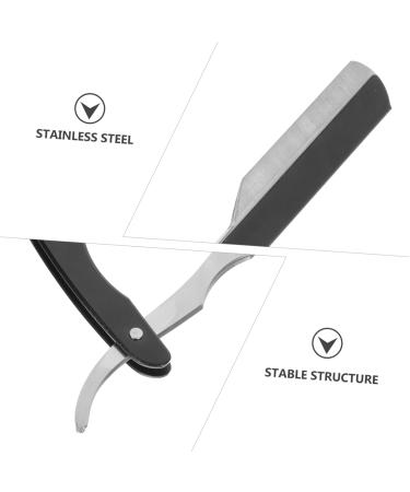 Buy Minkissy 2-Pack Men's Manual Razor - Stainless Steel Hairdresser & Beard Trimmer for Precise Grooming - Buy Online on GoSupps.com