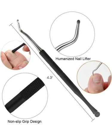 INSGB - Nail Clippers with Toenail Lifter Manicure Set for Thick or Ingrown Toenails Baby Nail Clippers Nail Cutter Toe Nail Clippers for Thick Nails Pedicure Sets for Feet Nail Kit - Buy Online on GoSupps.com