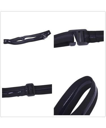 CBPNEISEK Elastic Shirt Stay for Men Stretchable and Adjustable Waist Belt with Flexible Comfort and Silicone Touch Points/77 2.5*120cm Black - Buy Online on GoSupps.com