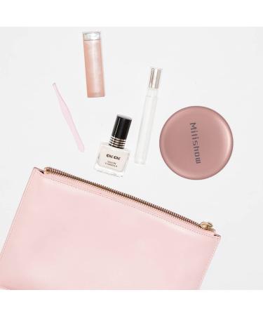 Milishow LED Compact Makeup Mirror - 1x10x Magnification, Dimmable, Rechargeable, Rose Gold - Perfect Travel & Purse Essential - Buy Online on GoSupps.com