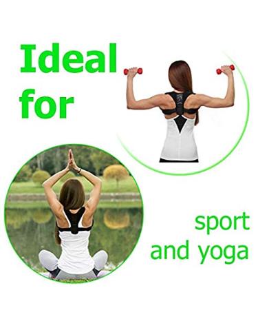 Posture Corrector for Men & Women - Comfortable Upper Back Brace for Thoracic Kyphosis & Neck Pain Relief - Buy Online on GoSupps.com