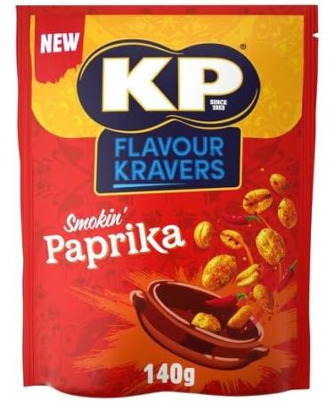 Peanuts Bundle with KP Kravers Smokin' Paprika Peanuts 140g and Flame Grilled Steak Peanuts 140g (2 Pack) - Buy Online on GoSupps.com