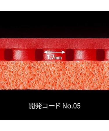 Butterfly Tenergy 05 Hard Table Tennis Rubber | 1.9mm/2.1mm | Red/Black Inverted Sheet | Professional Grade - Buy Online on GoSupps.com