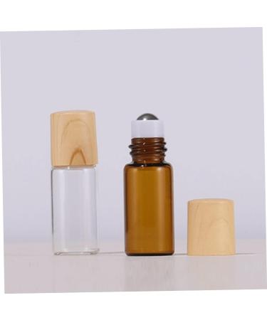 20 Pcs FRCOLOR Glass Roller Bottles for Essential Oils | Empty Portable Perfume Sample Bottles - Perfect for Travel & DIY Blends - Buy Online on GoSupps.com