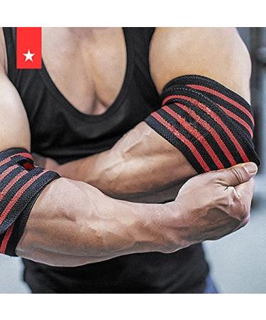 MY Elbow Sleeve Wraps - Brace for Bursitis, Workout, Gym | Supportive Elbow Straps - Buy Online on GoSupps.com
