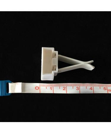 Set of 10 Square Head Car Air Vent Clips - Replacement Clips for Auto Air Conditioner - Durable Black Car Outlet Accessories - Buy Online on GoSupps.com