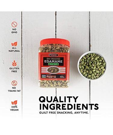 Seapoint Farms Dry Roasted Edamame with Sea Salt - 27 oz (765 g) | Healthy Snack - Buy Online on GoSupps.com