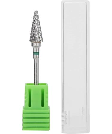 Tungsten Steel Nail Art Manicure Drill Bits Electric Pedicure Manicure Grinding Head for Filing Acrylic Nails Removing Gel Manicure Pedicure Home Salon Use (Green label) - Buy Online on GoSupps.com