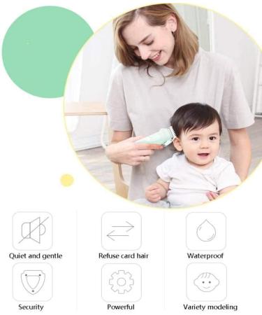 Pro Hair Clipper Quiet Hair Clippers Silent Haircut Trimmers for Children with Autism and Sensory Sensitivity Kids Waterproof Haircutting Kit - Buy Online on GoSupps.com