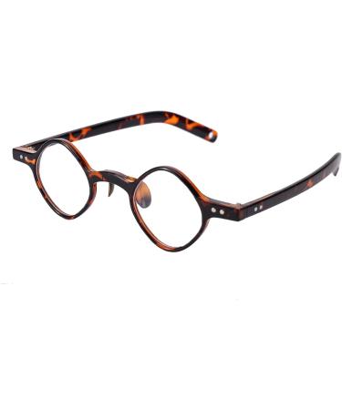 Kodilin Black Reading Glasses - Vintage Oval Anti Blue Light Frame for Men & Women | Unisex Tortoise 2.0x Gaming Glasses - Buy Online on GoSupps.com