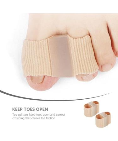 2Pcs Nylon Toe Separator Set for Men and Women - Toe Spacers for Nail Polish, Bunion Relief, Yoga, and Toe Straightening - Buy Online on GoSupps.com