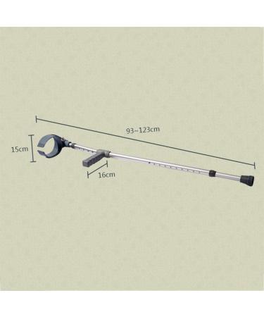 Safety Crutches Non-Slip Aluminum Crutches are Light and Wearable Crutches Handles are Ergonomic and Suitable for Elderly Rehabilitation silverB Beautiful Scenery Bathing in Sunlight - Buy Online on GoSupps.com