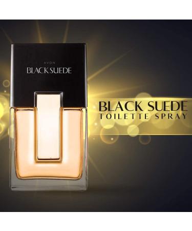Avon Black Suede for Men Eau De Toilette Spray 3.4oz - Buy Online on GoSupps.com