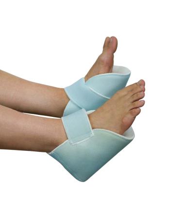 Mobiclinic pair of heel cushions pack for left and right elbow heel European brand prevention of pressure ulcer fleece unit size adjustable washable color white - Buy Online on GoSupps.com