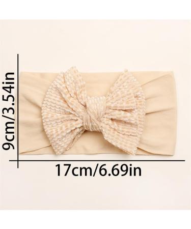JSGHGDF Bow Hair Bands Elastic Headwear for Girl Autumn Winter Headbands Head Wraps Hairbands Hair Accessories Photography Props Deep Pink - Buy Online on GoSupps.com