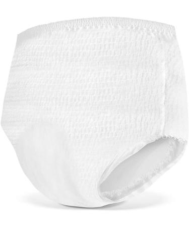 Amazon Basic Care Women's Plus Large Pants 28 White Pants Pack for Ultimate Comfort | International Shipping Available - Buy Online on GoSupps.com