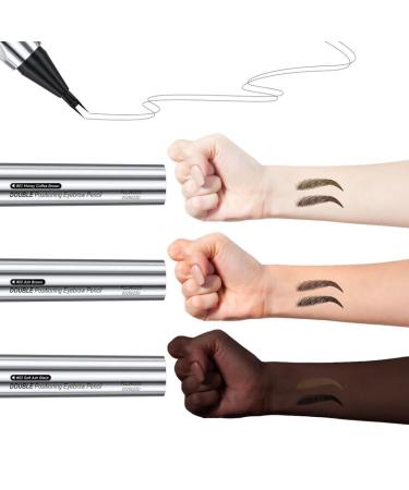 Waterproof Eyebrow Pencil for Women | Natural Full Brows | Sweat-Proof & Easy Application (Black - Buy Online on GoSupps.com