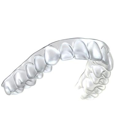 Yishang Customized Up Top Dental Guard - Durable and Soft Mouth Guard for Grinding Teeth Clenching Jaw and Tooth Pain Relief
