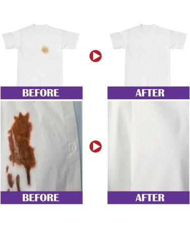 Fourpeopeo Active Enzyme Laundry Stain Remover 5 fl.oz Active Enzyme Laundry Stain Remover White Shirt Guardian Active Enzyme Stubborn Clothing Oil Stain Remover for Clothes (1-Pack 5 fl.oz) - Buy Online on GoSupps.com