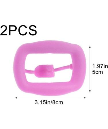Vepoty Dental Retractor Set - 2 Soft Silicone Intraoral Lip & Cheek Retractors (Pink & Sky Blue) | Reusable Dental Orthodontic Mouth Opener - Buy Online on GoSupps.com