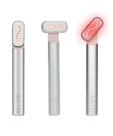 Red Light Therapy Face & Neck Anti-Aging Device | 4-in-1 LED Massager for Skin Rejuvenation & Care | Portable Home Therapy Wand - Buy Online on GoSupps.com