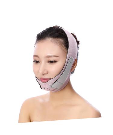 DOITOOL 1pc Facial Lifting Belt Slimming Belt Neoprene Material -lifting Artifact Chin Strap Neck Lifting Thin Strap V Thin Thin Tight Noodles M Pink