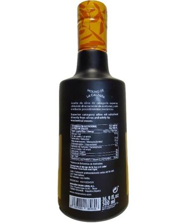 Premium Extra Virgin Olive Oil Early Harvest Cold Extraction Lucio Variety 500 mL - Spanish Olive Oil - Buy Online on GoSupps.com