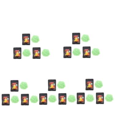 Lurrose Outdoor Fireplace 15 Packs Campfire Powder Metal Powder Fireplace Packets Pit Colorful Party Supplies Mineral Powder