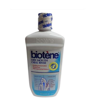 Biotene Dry Mouth Oral Rinse Fresh Mint 16 oz (Pack of 12)
