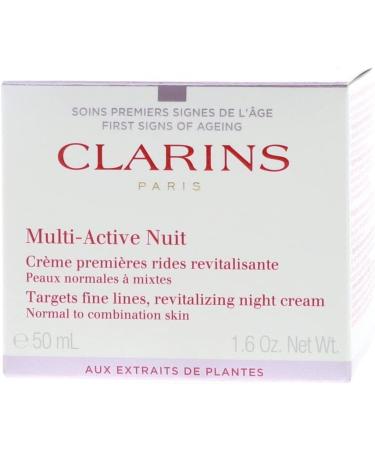 Clarins Multi-Active Night Cream - Normal to Combination Skin Women Cream 1.6 oz - Buy Online on GoSupps.com