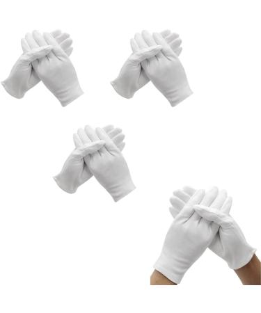 3 Pairs White Cotton Moisturizing Gloves for Bedtime Eczema Care Sleep Lotion Gloves Hand Care Rough Cracked Hand Care Gloves (3 Pairs) - Buy Online on GoSupps.com