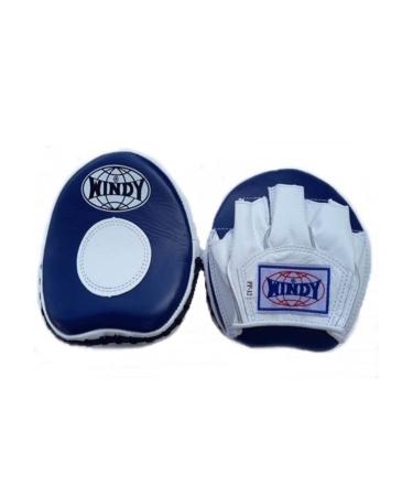 WINDY Curved Boxing MMA Muay Thai Kickboxing UFC Focus Mitts Blue