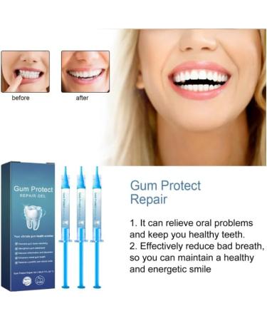  Uzionoie Gum Repair Gum Rejuvenate Gum Rejuvenate Gum Shield Therapy Gel Gums Relieves Gums Gums Gum Growth Gels 3 Pieces - Buy Online on GoSupps.com