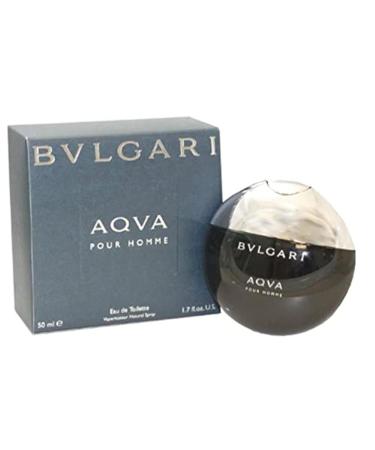 Bvlgari Aqva by Bvlgari for Men Eau De Toilette Spray 1.7 OZ Fresh 1.7 Fl Oz (Pack of 1)