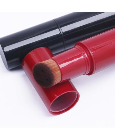 TOVINANNA Retractable Makeup Brush Small Mini Makeup Brush Multifunction Foundation Brush Blush Brush Travel Lip Brush Foundation Blending Powder Brush Red 16.00X2.00X2.00CM Red - Buy Online on GoSupps.com