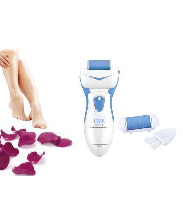 Skin Tag Removal Electronic Pedi Roller Foot Care Tool for Heal Grip and Cracked Feet Waterproof Wet & Dry Use Skin Care Tool Having 2 Heads