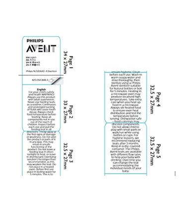 Philips Avent Natural Baby Bottle Nipple  Newborn 0M+  2pk  SCF651/23 - Buy Online on GoSupps.com