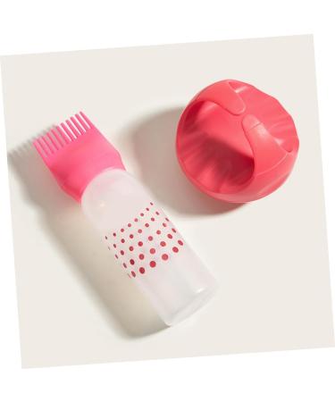SOLUSTRE 3 pi ces Flacon Applicateur Peigne Racines pour Coloration Cheveux Rose avec chelle Gradu e Bouteille Presse Facile pour Soins Cheveux Secs Ab m s et Teinture Maison - Buy Online on GoSupps.com