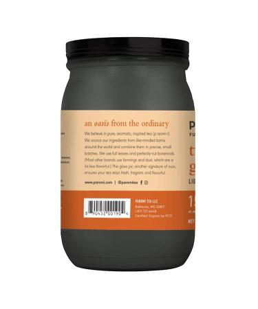 Paromi Organic Turmeric Ginger Green Tea - 15 Non-GMO Pyramid Tea Bags - Buy Online on GoSupps.com