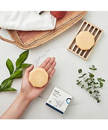 Q Dan Shower Bar - Moisturizing Body Soap for Sensitive & Dry Skin | Korean Herbs & Natural Oils | 3.5 oz Citrus Scent - Buy Internationally - Buy Online on GoSupps.com