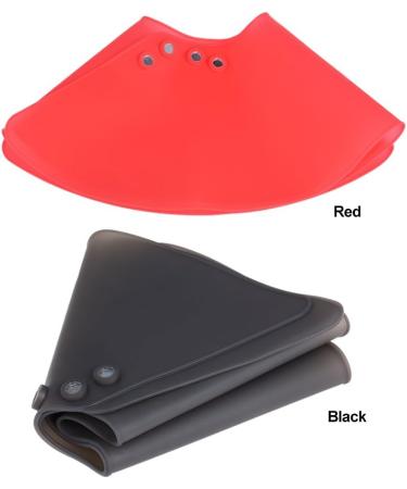 Haircut Neck Wrap Collar Shield Silicone Coloring Cuttin Barber Hairdressing - Buy Online on GoSupps.com