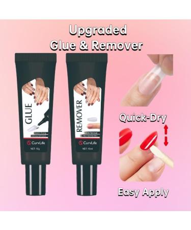 Buy Semi Solid Nail Glue Gel - No UV Light Super Strong Acrylic Nail Bond for Press Ons - 10g Long Lasting | International Shipping Available - Buy Online on GoSupps.com