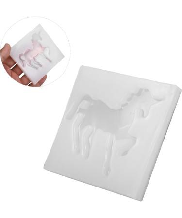 COHEALI 4 Pcs Silicone Mold Fondant Molds Silicone Horse Resin Craft Mold 3d Homemade Supplies Bubble Whitex2pcs 7.6X7.6CMx2pcs - Buy Online on GoSupps.com