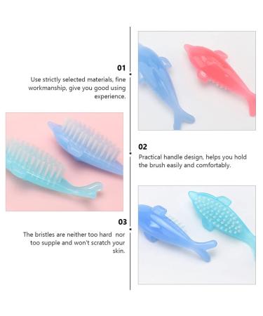 Minkissy 4PC Nail Brush Set - Multifunctional Manicure & Pedicure Tools for Perfect Fingernail Care - Buy Online on GoSupps.com