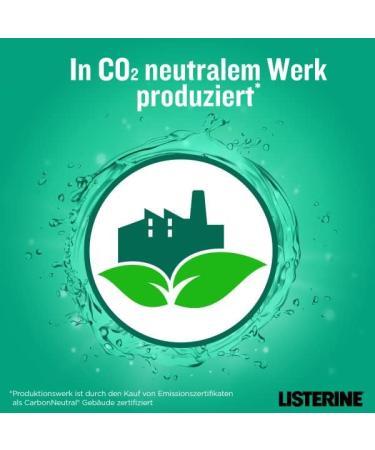 Buy Listerine Clean & Fresh Antibacterial Mouthwash (500ml) - Alcohol-Free Formula with Essential Oils - Perfect Daily Dental Care for Braces - Pack of 3 - Buy Online on GoSupps.com