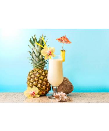 Pi a Colada Scented Candle (12oz) White