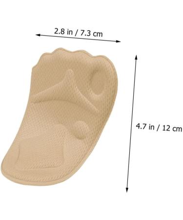 NOLITOY 4 Pairs Forefoot Pads - Gel Cushions & Invisible Insoles for High Heels | Comfort & Support for Your Feet - Buy Online on GoSupps.com