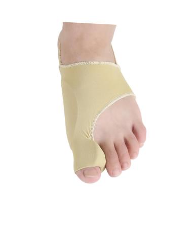 Healifty 1 Pair lady toe straighteners toe appliance thumb straighteners women toe straighteners appliance foot protector Miss lace L Khaki