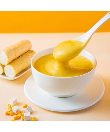 Mkostlich Yam Corn Soup Powder Yam Corn Starch Powder Soup Chinese Yam Starch Corn Soup Instant Breakfast Porridge 400g/Pack(Including 10 bags*40g) - Buy Online on GoSupps.com